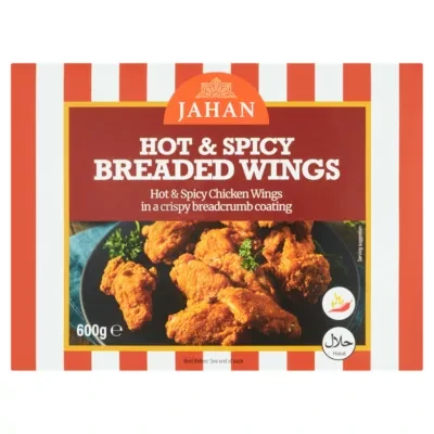 Jahan Hot & Spicy Breaded Wings 600g