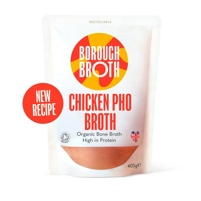 Borough Broth Chicken Pho Organic Bone Broth 400g