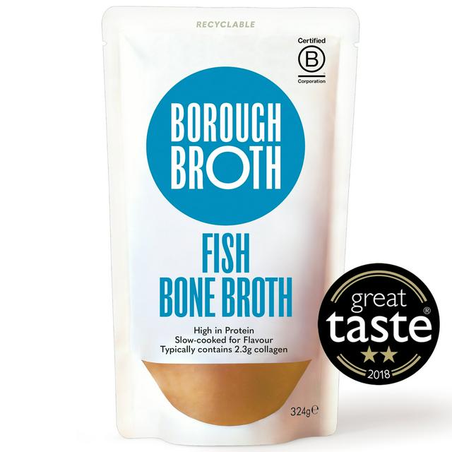 Borough Broth Sustainably Caught Fish Bone Broth 324g