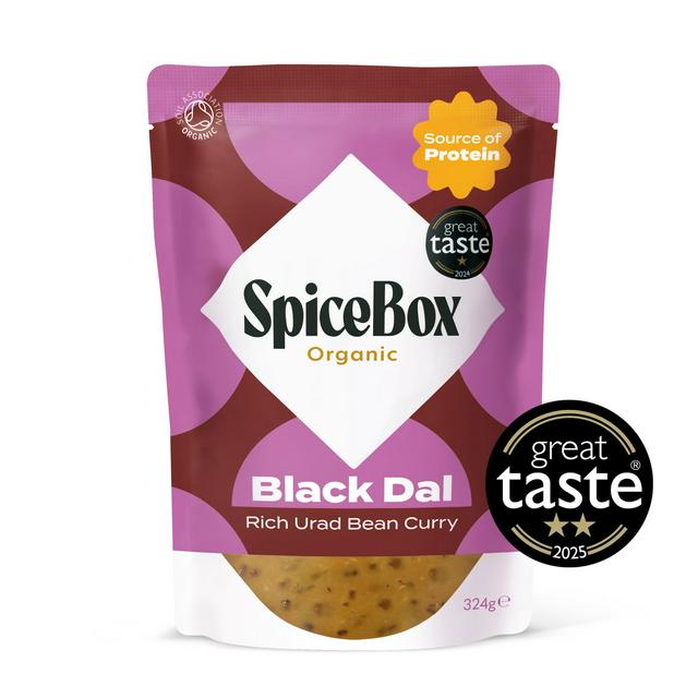 SpiceBox Organic Black Dal Rich Urad Bean Curry 324g