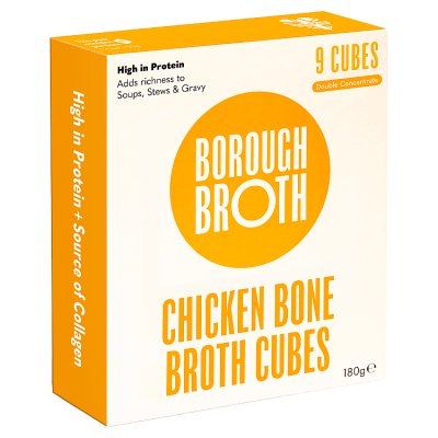 Borough Broth Frozen Organic Chicken Bone Broth Cubes