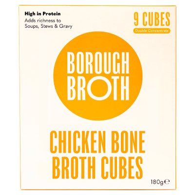 Borough Broth Frozen Organic Chicken Bone Broth Cubes