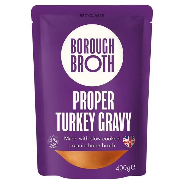 Sainsbury's 400g Borough Broth Organic Turkey Gravy
