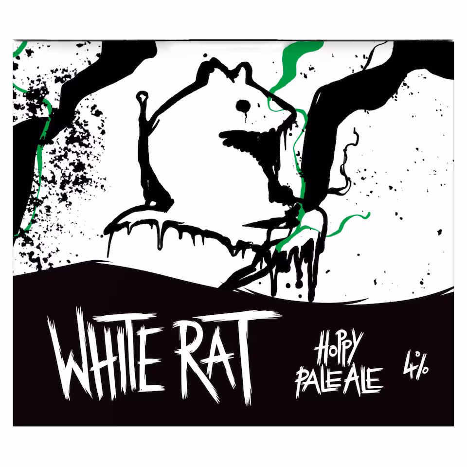 Ossett Brewery White Rat Hoppy Pale Ale 4X330ml