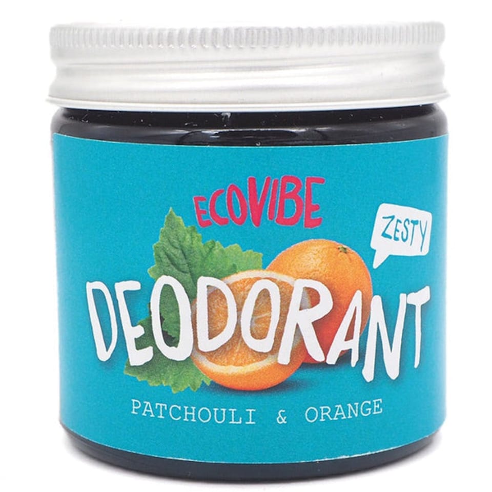 EcoVibe Natural Deodorant Balm (Patchouli & Orange)