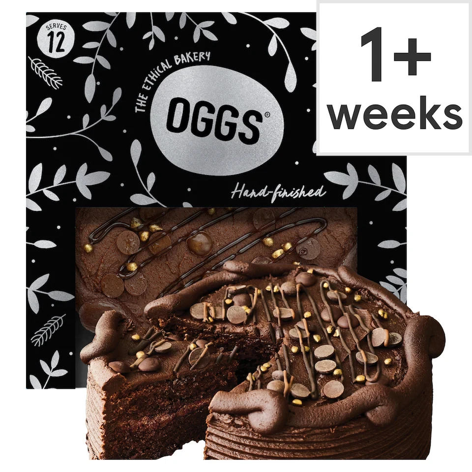 OGGS Rich, Velvety Chocolate Fudge Cake