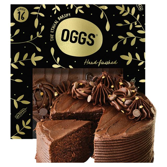 Oggs Rich Velvety Chocolate Fudge Cake