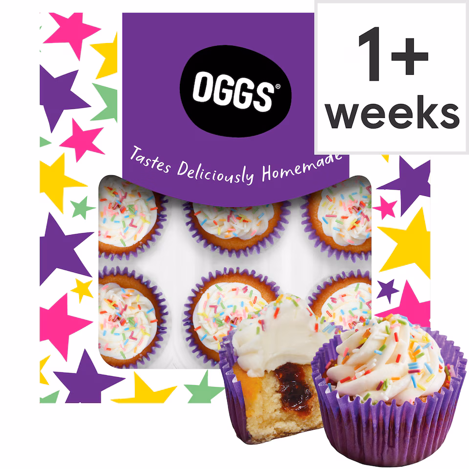 OGGS Mega Birthday Cupcakes 9pk