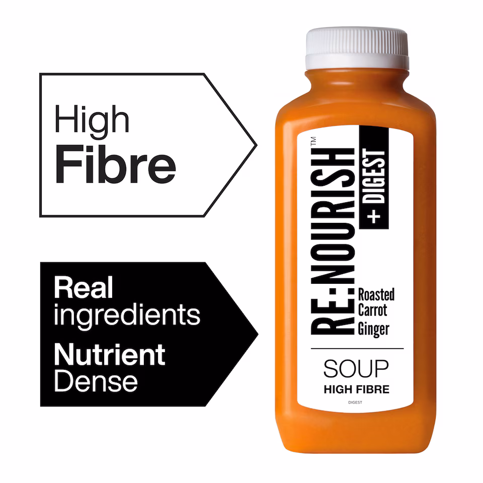 RENOURISH DIGEST Roasted Carrot and Ginger Soup 500g