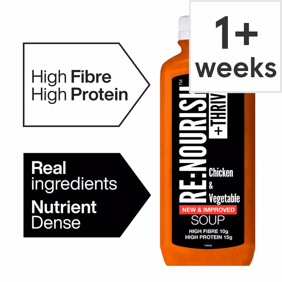 RENOURISH THRIVE Chicken and Vegetable Soup  500g