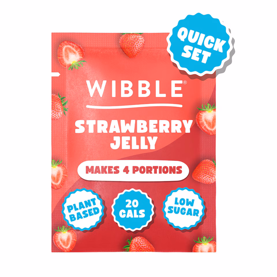Wibble Strawberry Jelly Crystals 57g