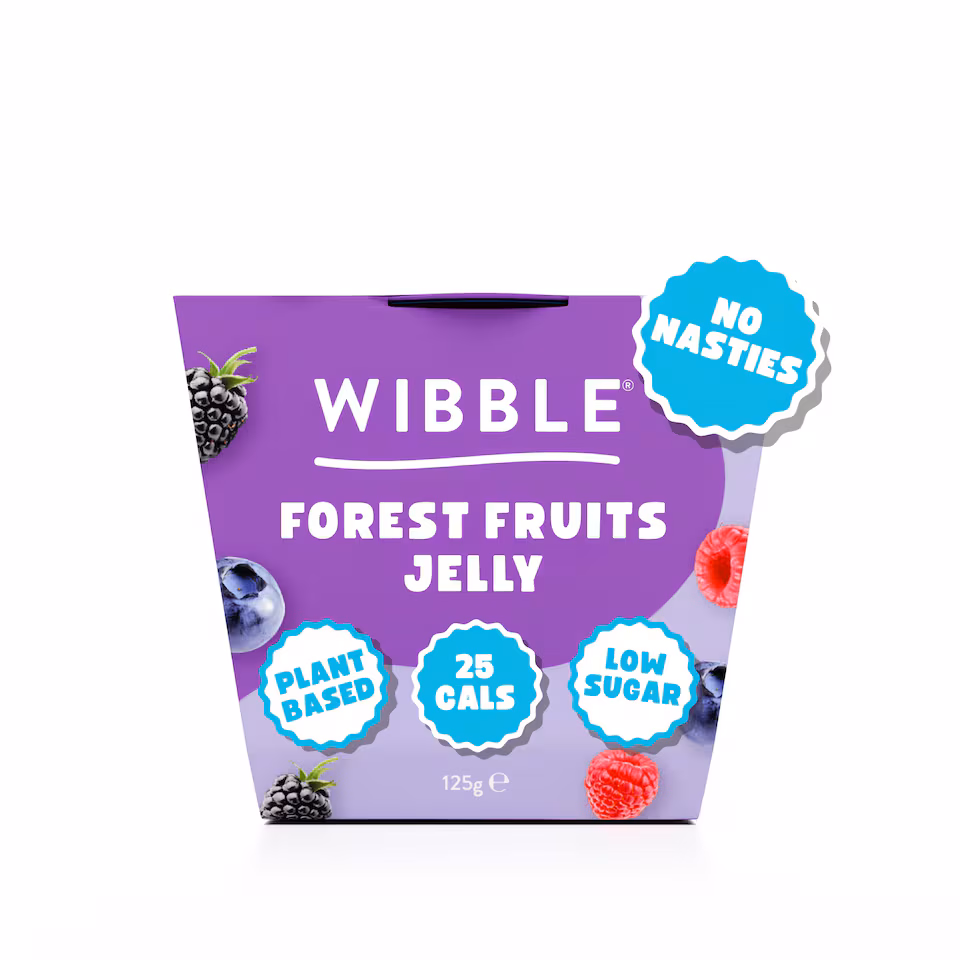 Wibble Forest Fruits Jelly Pot 125g