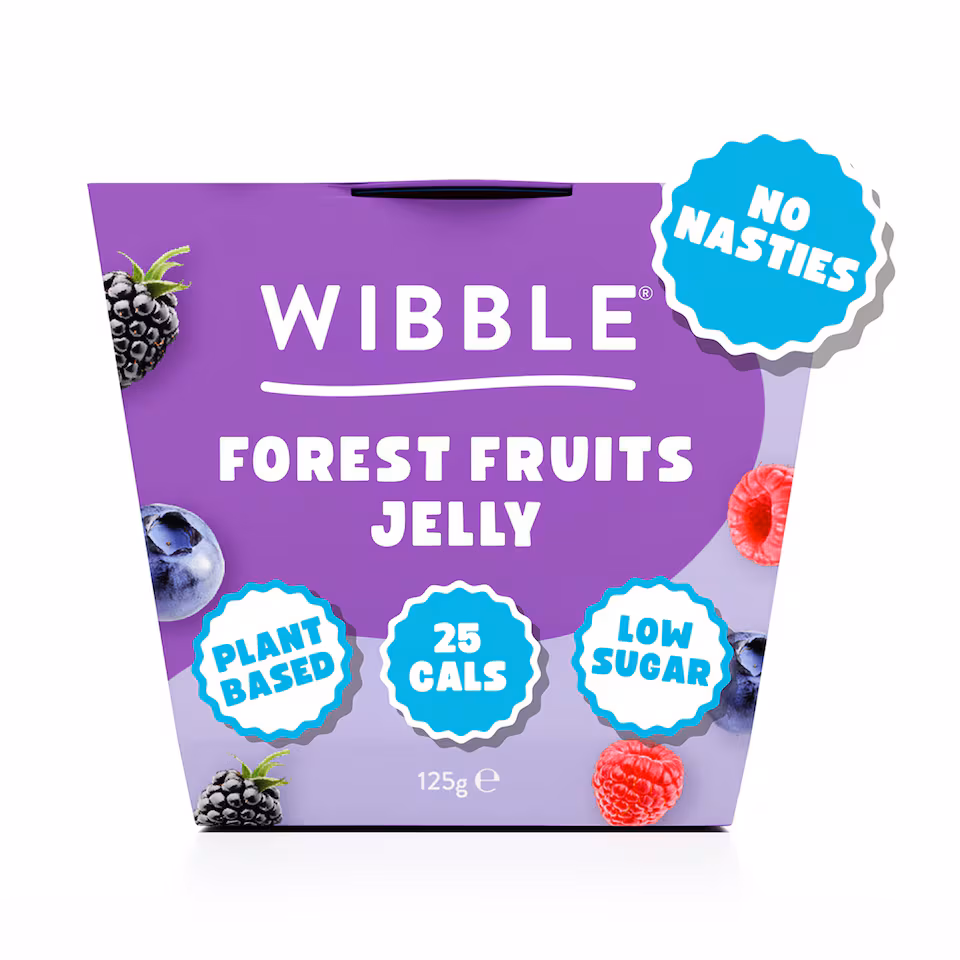 Wibble Forest Fruits Jelly Pot 125g