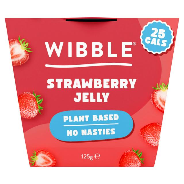 Wibble Strawberry Jelly 125g