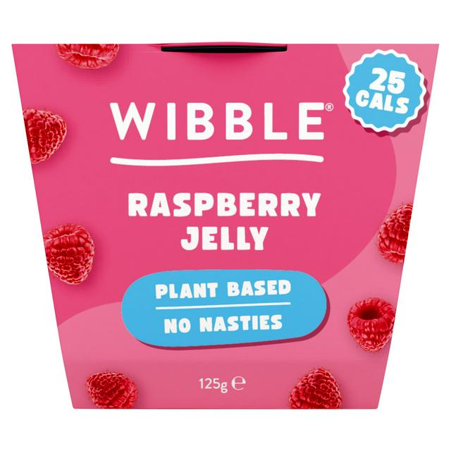 Wibble Raspberry Jelly 125g