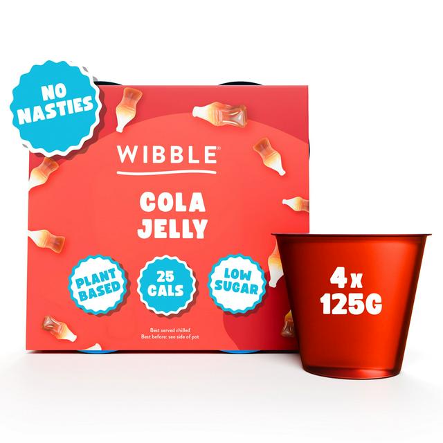 Wibble 4 x 125g Cola Jelly Pots