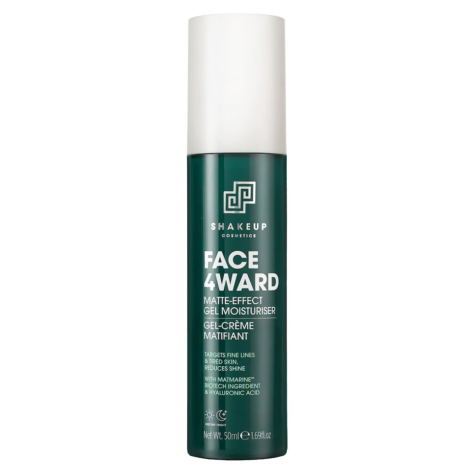 Shakeup Cosmetics FACE 4WARD Matte-Effect Gel Moisturiser For Men - 50ml