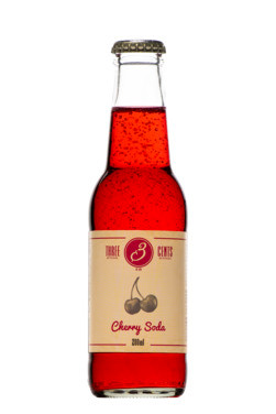 Three Cents Cherry Soda 24fl Á 20cl