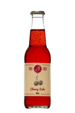 Three Cents Cherry Soda 24fl Á 20cl