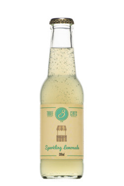 Three Cents Sparkling Lemonade 24fl Á 20cl