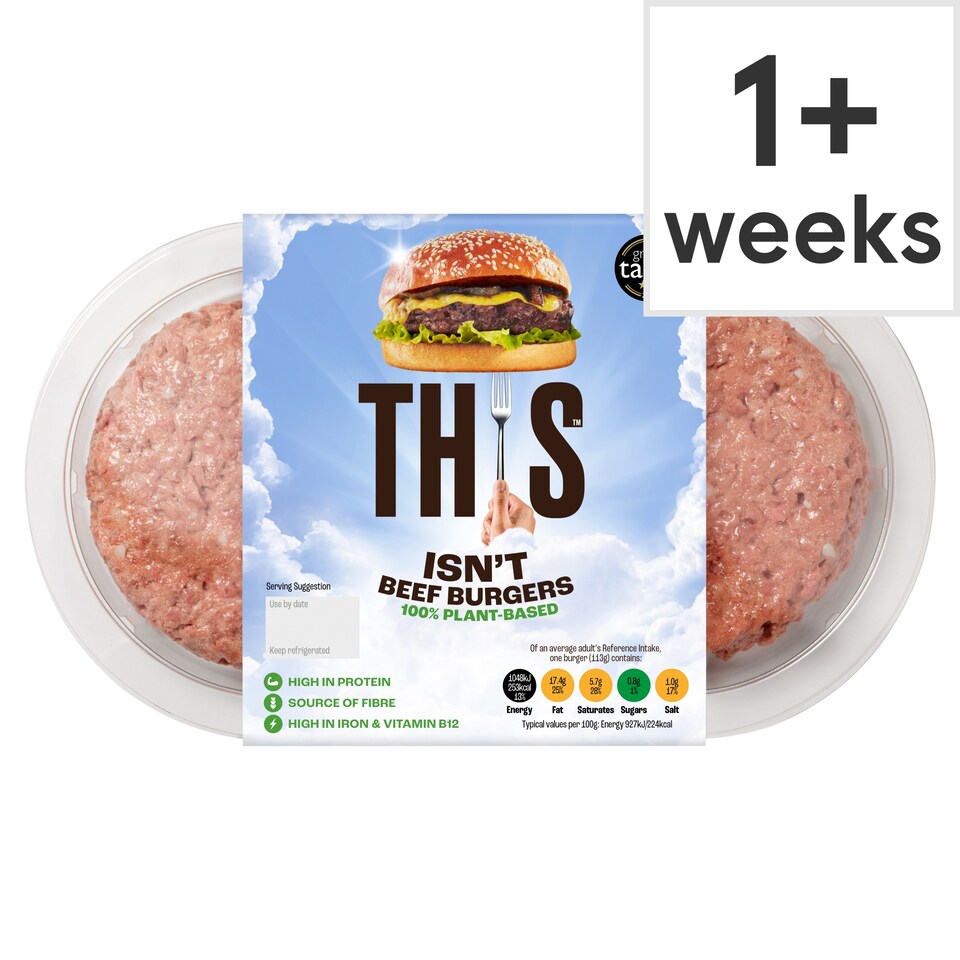 This Isn't Beef Plant Based Burgers 226G
