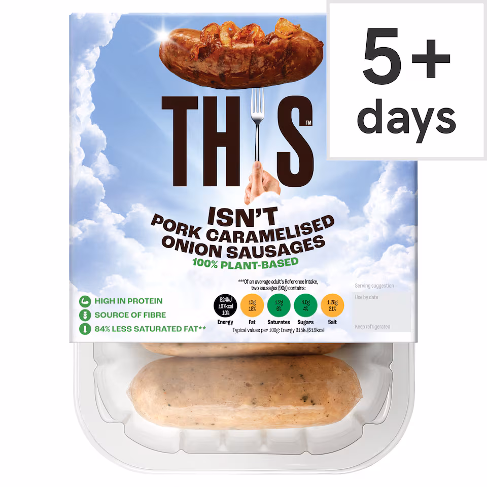 This Isn't Pork Plant-Based Onion Sausages 270G