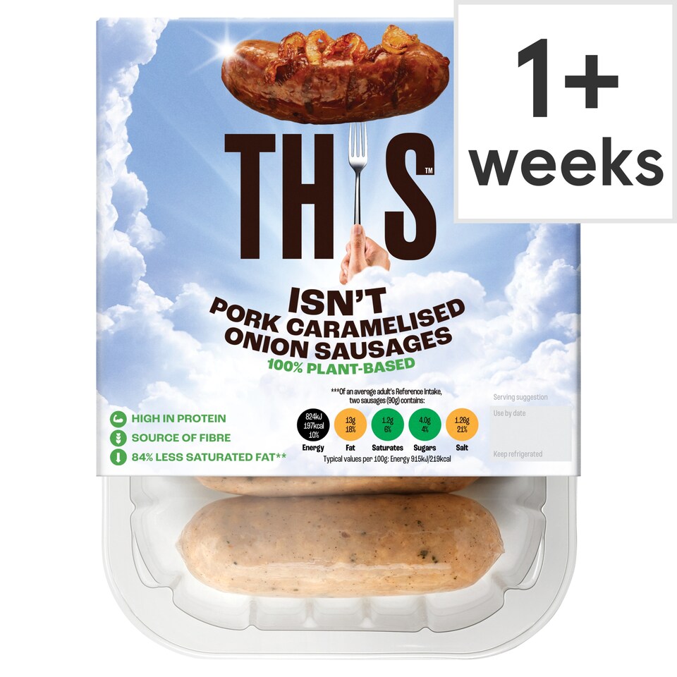 This Isn't Pork Plant-Based Onion Sausages 270G