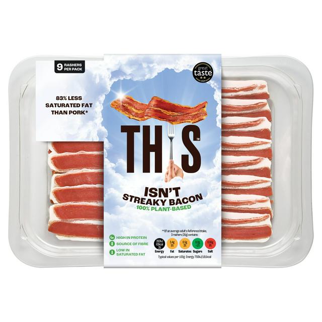 This Isn't Streaky Bacon Plant Based Rashers 105g