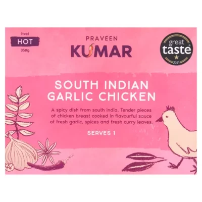 Praveen Kumar South Indian Garlic Chicken 350g