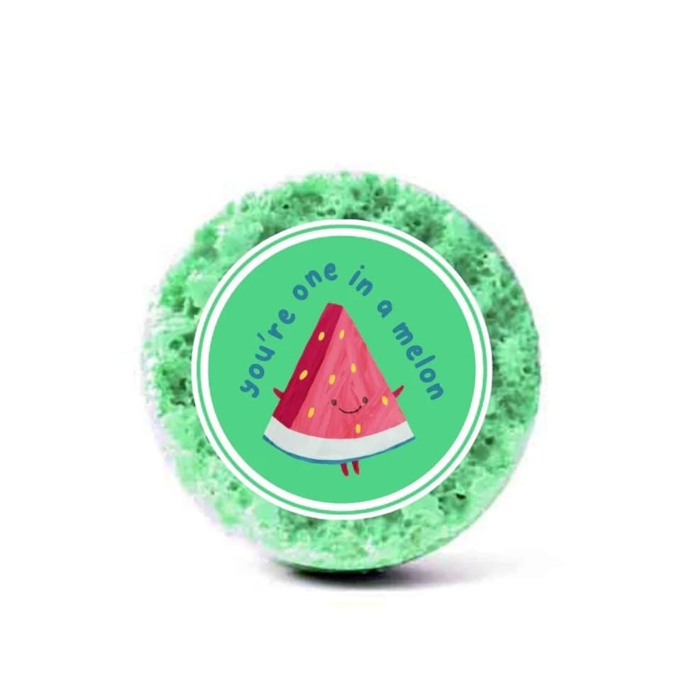 Emily Victoria Triple Butter Shower Soap Sponge One In A Melon
