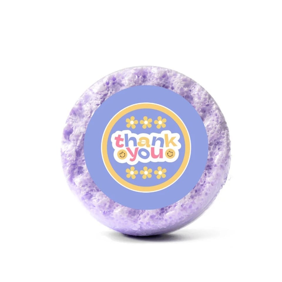 Emily Victoria Triple Butter Shower Soap Sponge Thank You