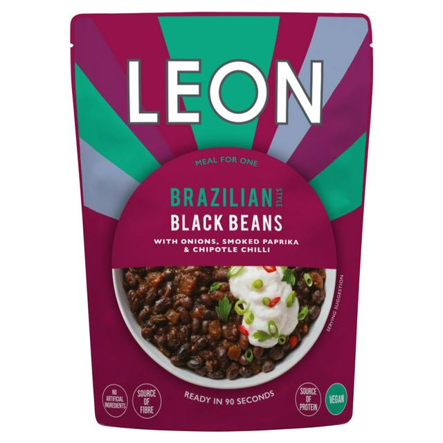 LEON Brazilian Style Black Beans 250g