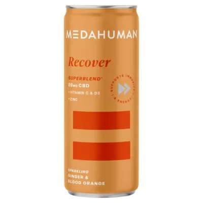 Medahuman RECOVER, Sparkling 20mg CBD Drink (250ml)