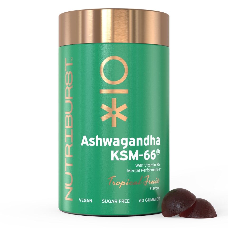 NUTRIBURST ASHWAGANDHA KSM-66 60 GUMMIES