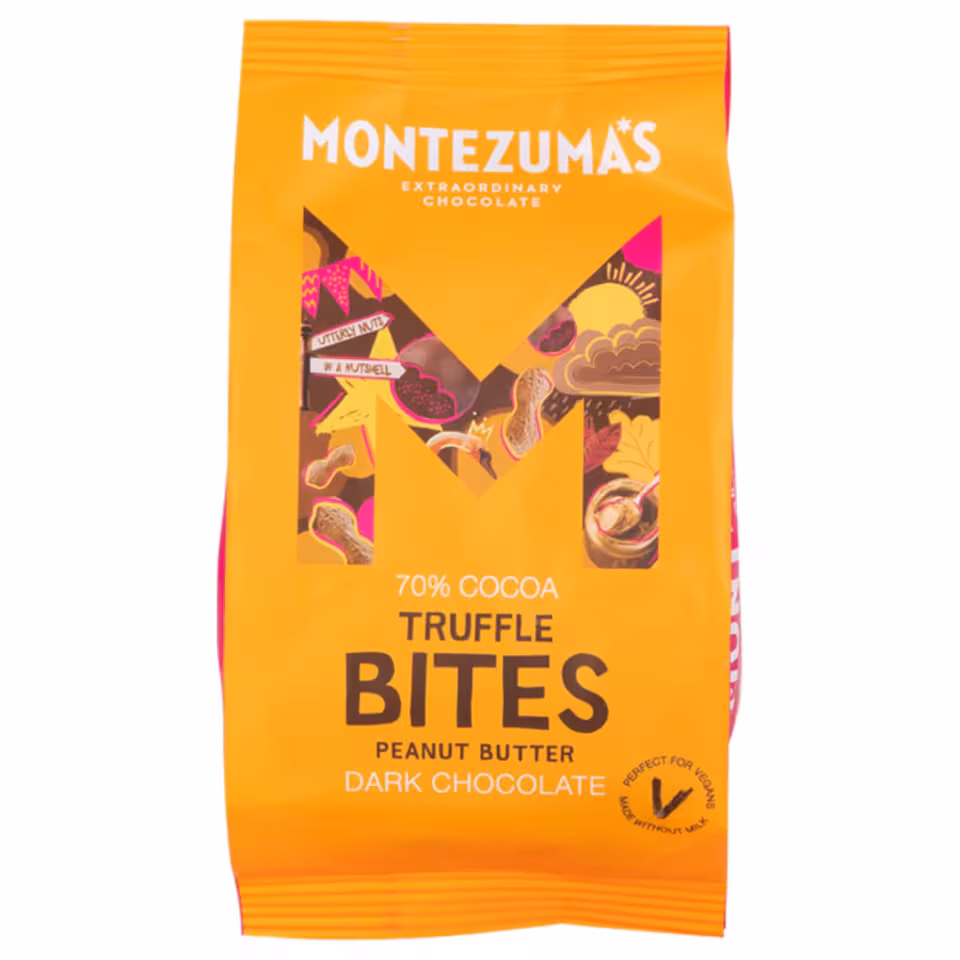 Peanut Butter Truffle Bites 120g (Montezuma's)