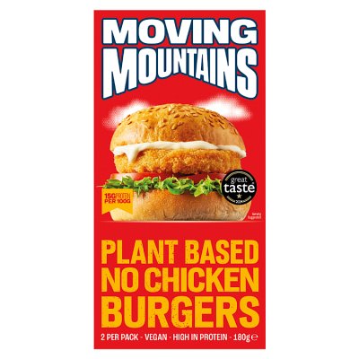 Moving Mountains Plant Based No Chicken Burgers
