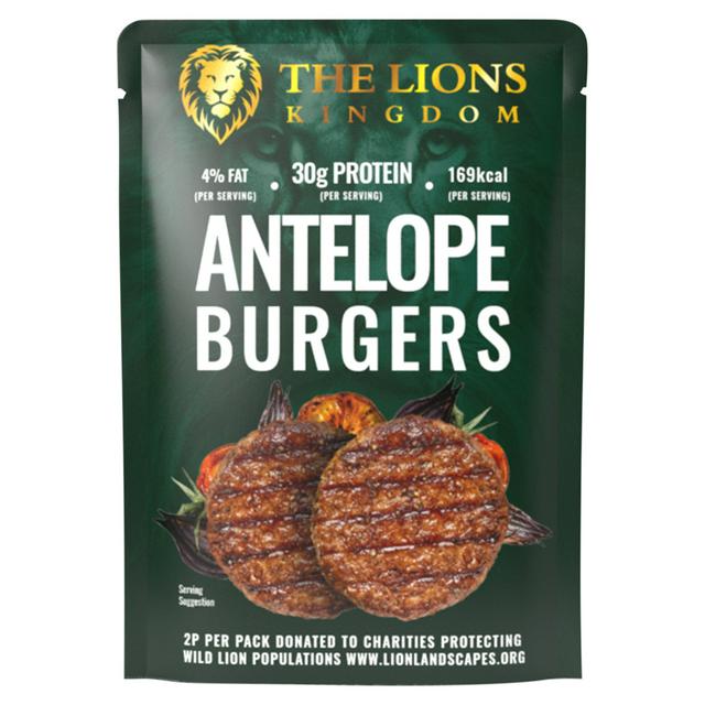 The Lions Kingdom Antelope Burgers 240g