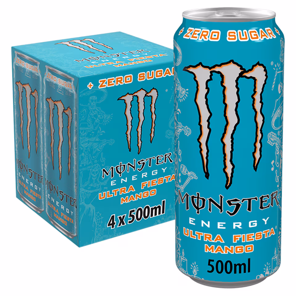 Monster Energy Drink Ultra Fiesta Mango 4x500ml