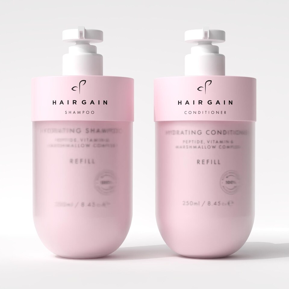 Hair Gain Hydrating Shampoo & Conditioner Starter Kit 250ml