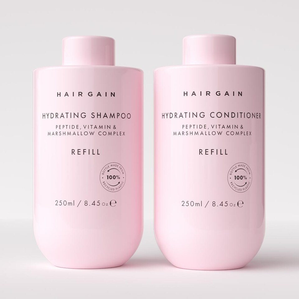 Hair Gain Hydrating Shampoo & Conditioner Refill Duo 250ml