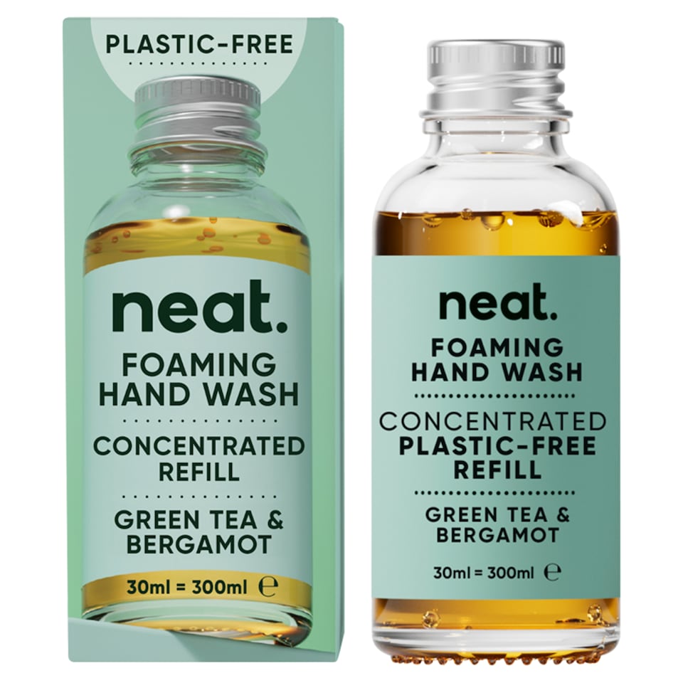 Neat Foaming Hand Wash Concentrated Refill - Green Tea & Bergamot 30ml