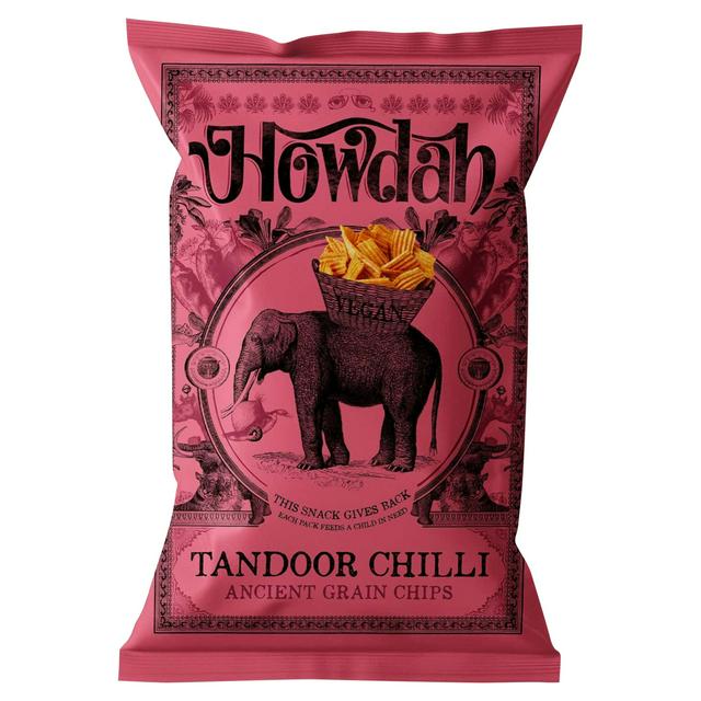 Howdah Tandoor Chilli Ancient Grain Chips 130g