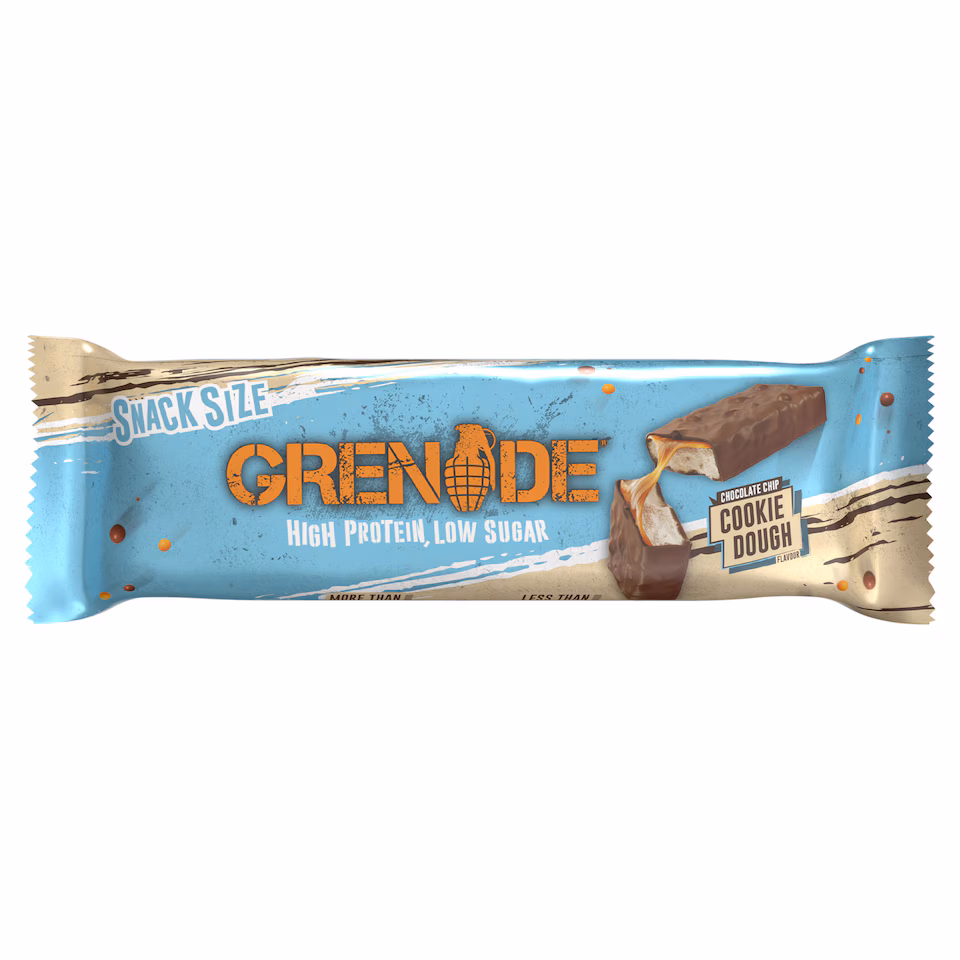 GRENADE Protein Bars Chocolate Chip cookie Dough 35g