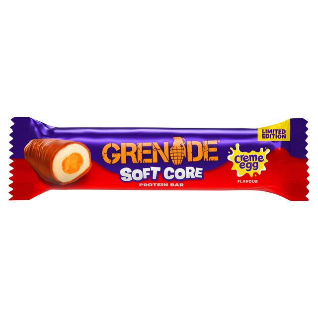 Grenade 45g Soft Core Creme Egg Flavour Protein Bar, Limited Edition