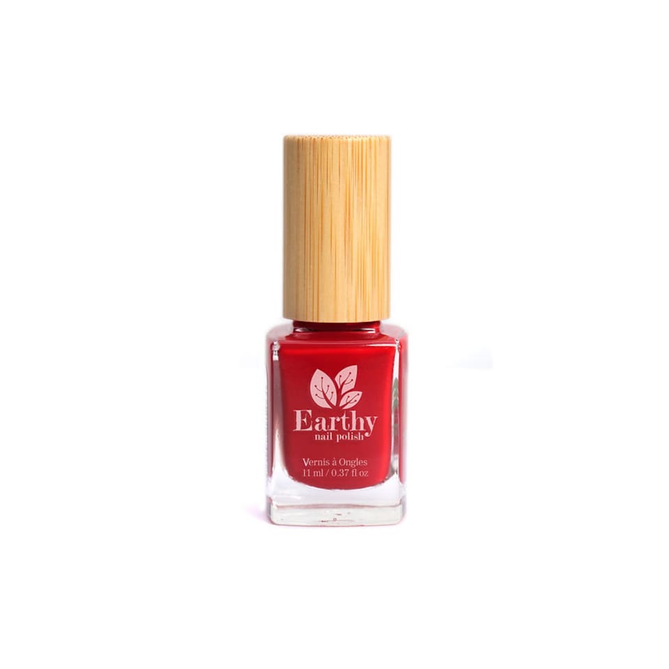 Earthy Nail Polish Passion Red 11ml