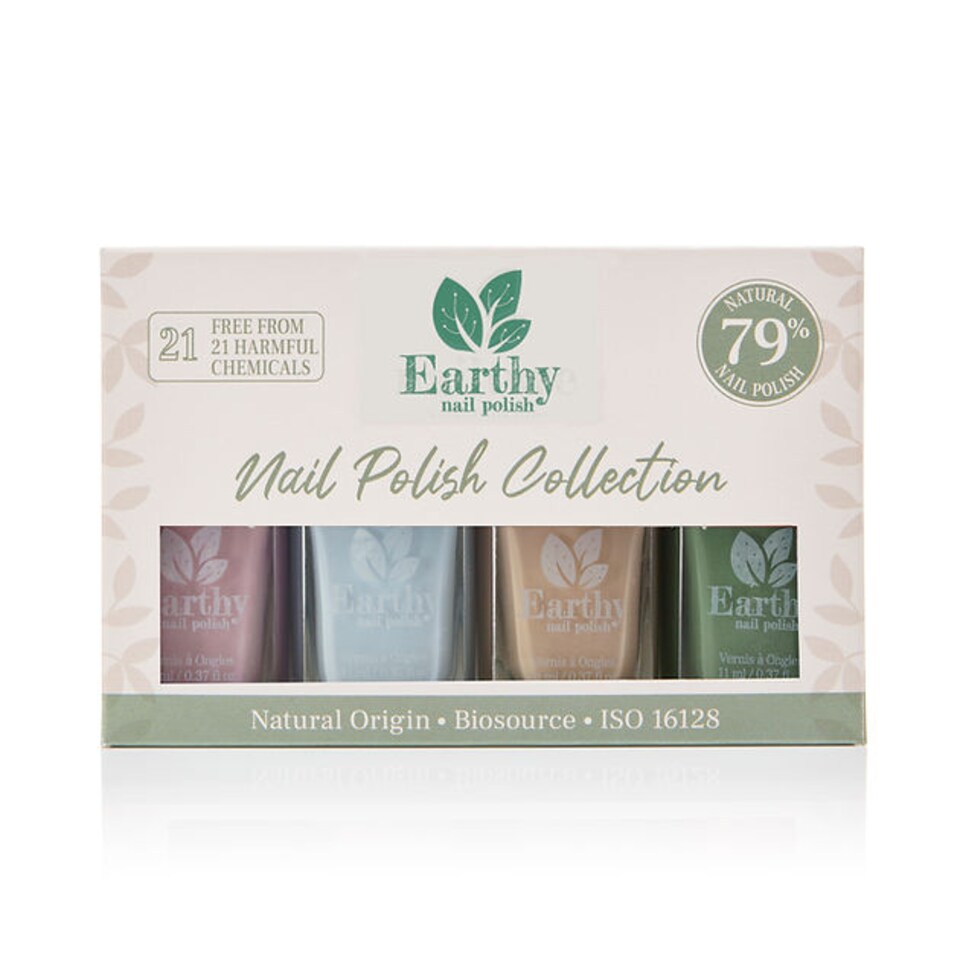 Earthy Nail Polish Here Comes The Sun Collection 4x11ml