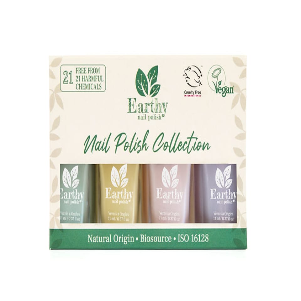 Earthy Nail Polish In The Zen Collection 4x11ml