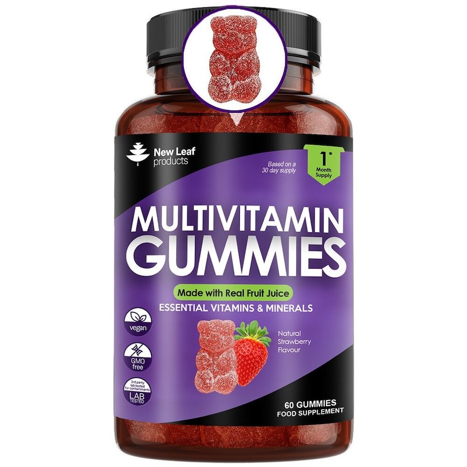 Multivitamin Gummies for Men & Women 60 Gummys