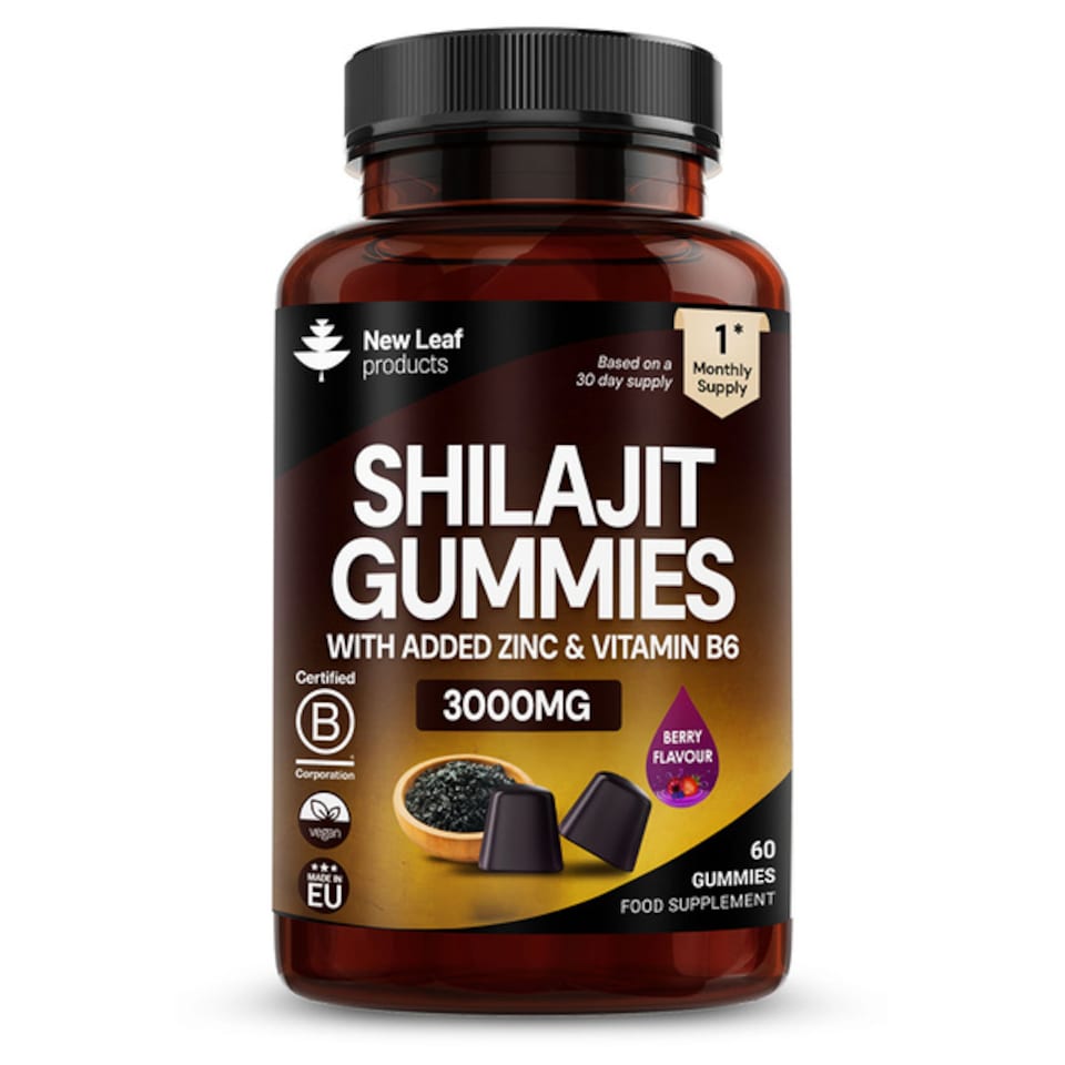 Shilajit Gummies with Zinc & B6 Vegan Berry Flavour