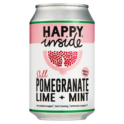 Happy Inside Pomegranate, Lime & Mint